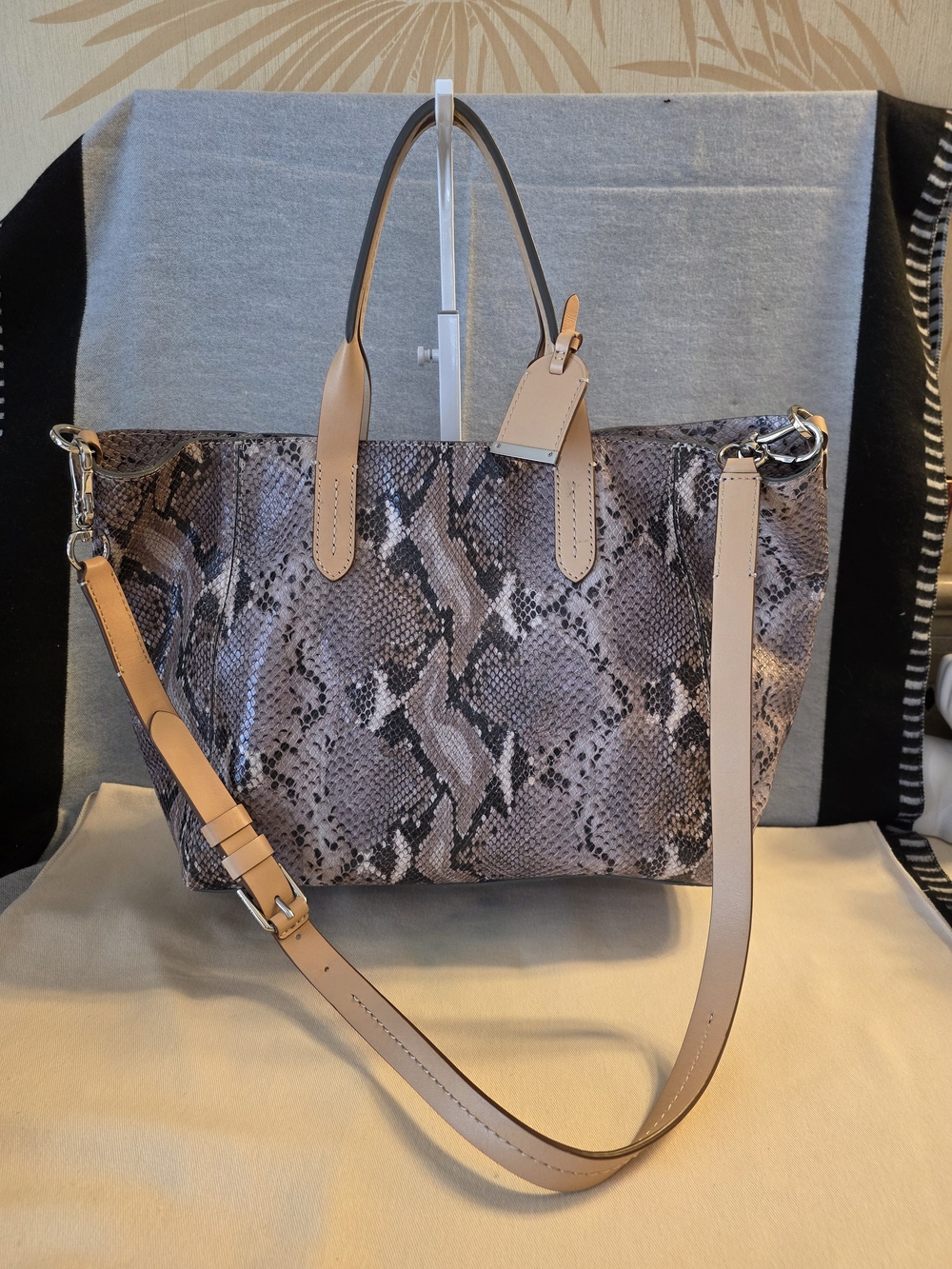 Cole Haan Snake Print Tote with Original Dust Bag - Picture 8 of 8
